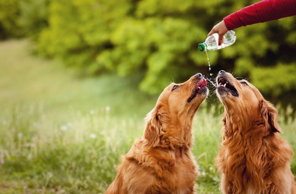 Dog drink water bottle two - Can Dogs Drink Beer? Alcohol Poisoning in Dogs and Cats